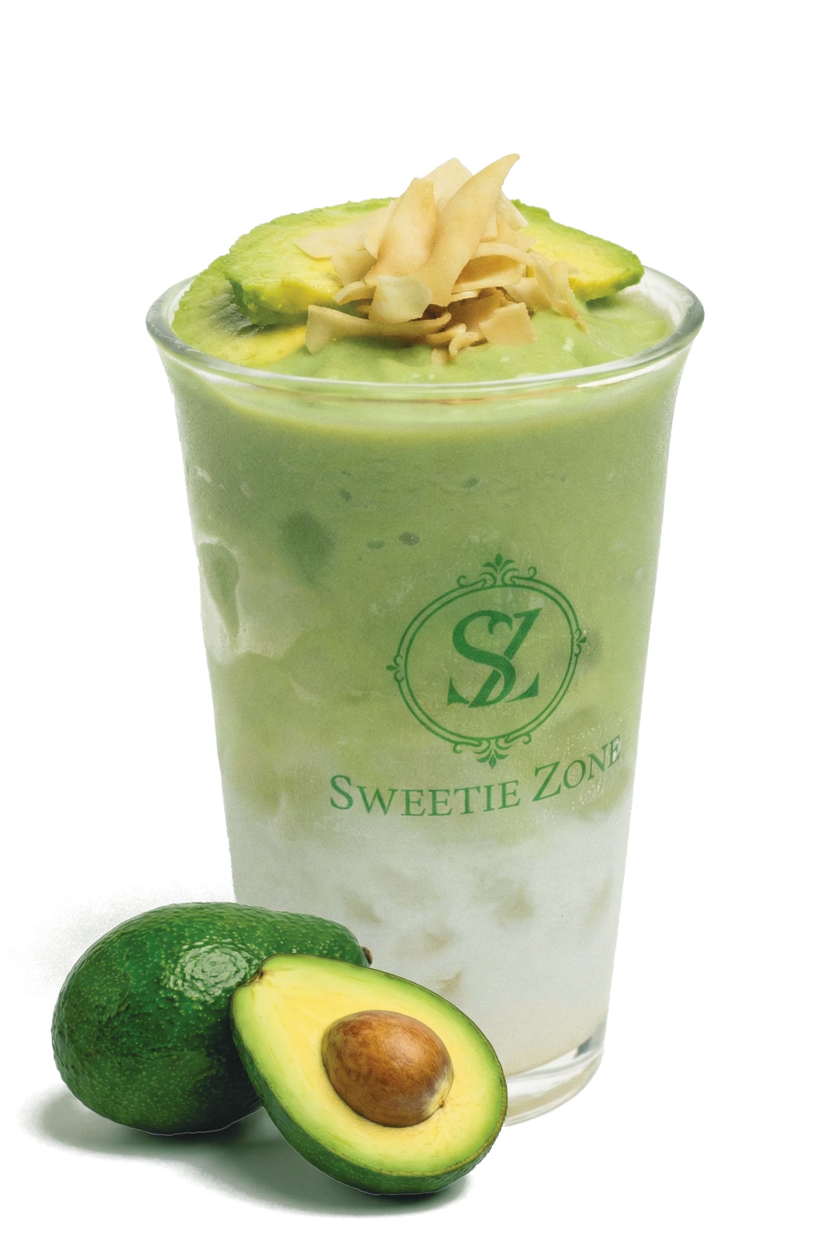 Avocado & Young Coconut Frappé