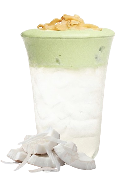 Matcha Coconut Cloudy