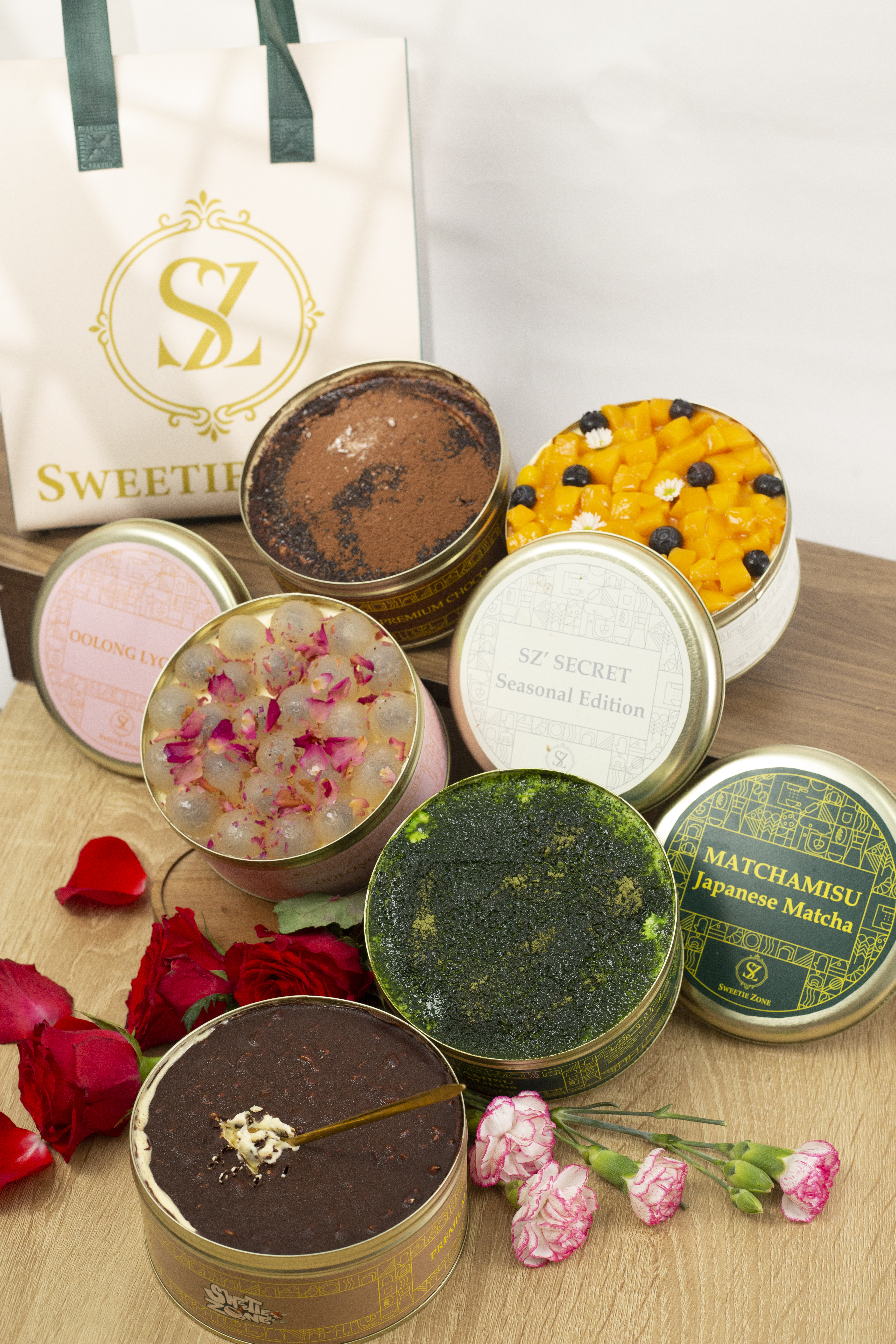 Sweetie Zone collection of premium desserts
